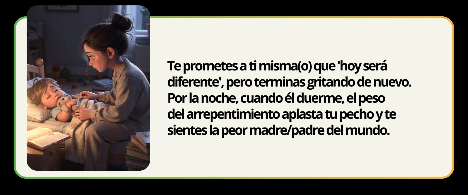Te prometes que hoy sera diferente pero terminas gritando de nuevo
